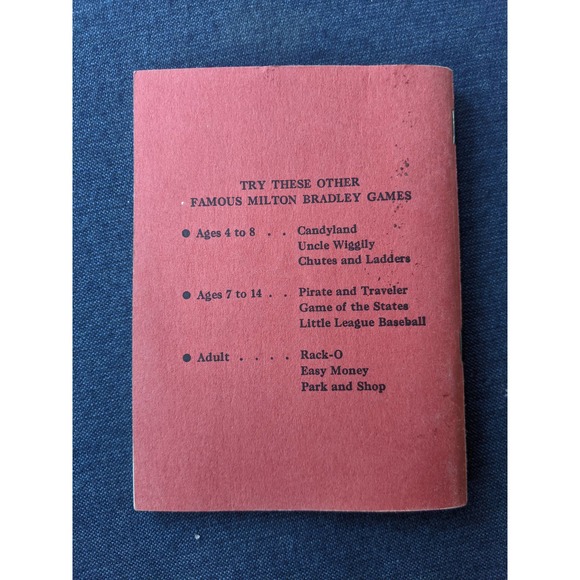 Vintage 1960 Milton Bradley New Triple Quiz Book Trivia for Ages 8 and Up - Picture 6 of 6